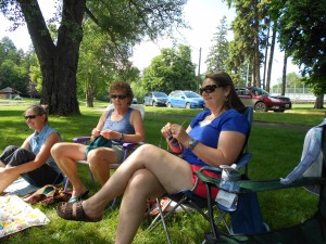 Sheesh, what do you think this is? A knitting meeting?