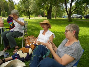 Marylane, Carol and Leslie.